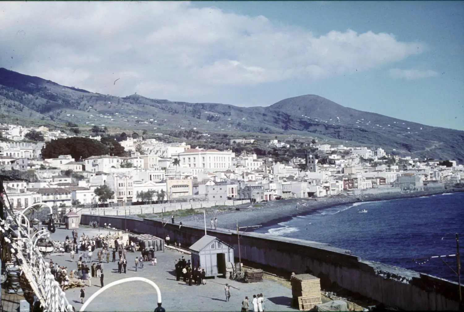 Vista parcial de Santa Cruz de La Palma